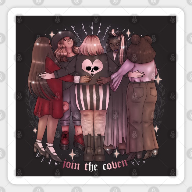 Join The Coven Sticker by chiaraLBart